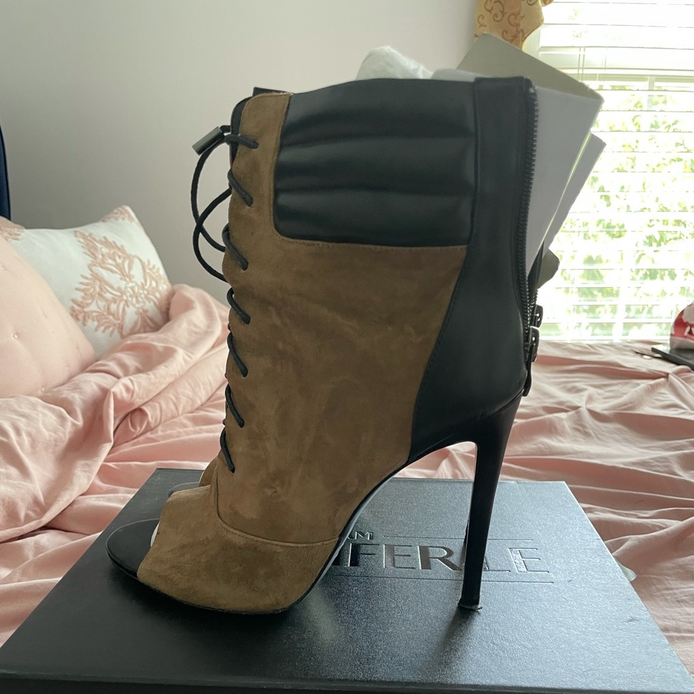 Peeptoe Booties
